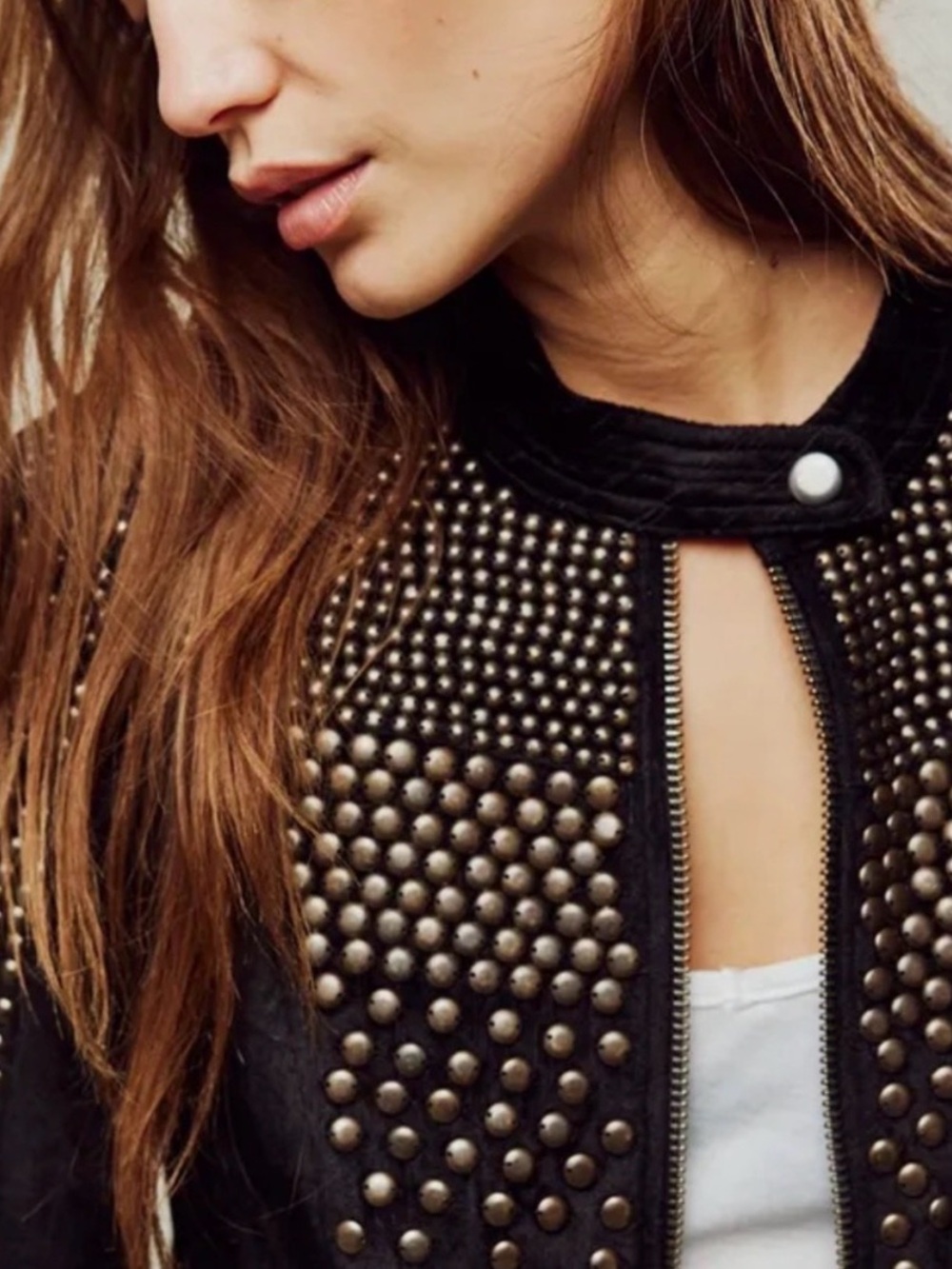 NWT Free People Keeping It Cool Moto Jacket Size Small - Picture 4 of 8
